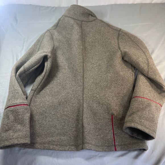 ibex women's full zip New Zealand Wool jacket size Large - Picture 6 of 6